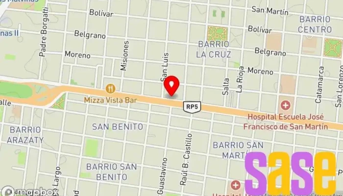 mapa de Electro Junín S.R.L. Tienda de electricidad en Corrientes