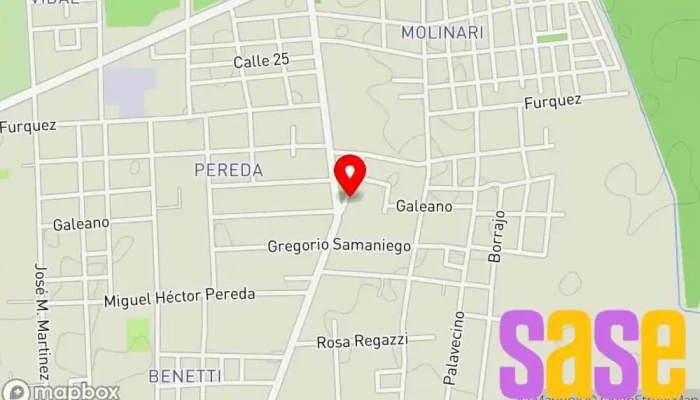 mapa de Electro landa Ferretería en Gualeguaychú