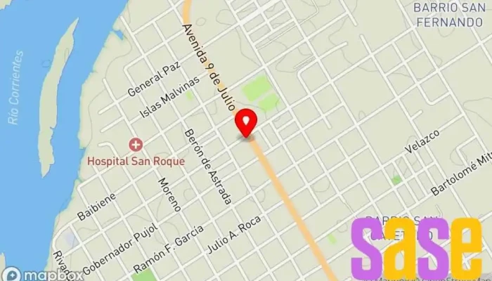 mapa de Electro Luquitas Tienda de electricidad en Esquina