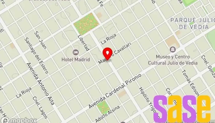 mapa de Electro Mach Materiales Y Motores Electricos Tienda de electricidad en 9 de Julio