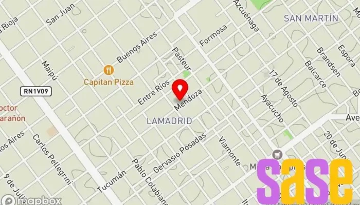 mapa de ELECTRO+ Comercio, Electricista, Ferretería, Tienda de herramientas en Villa María
