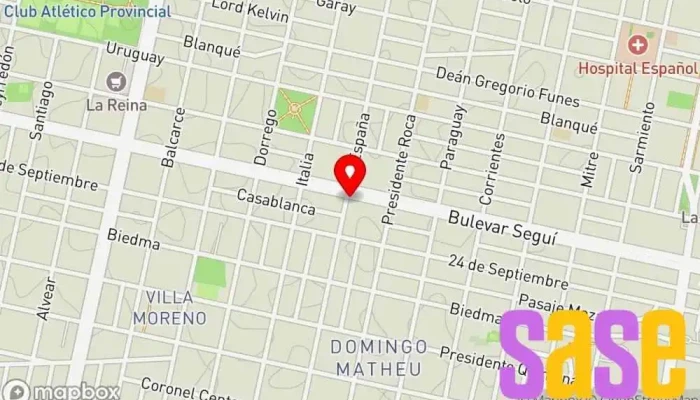mapa de Electro Mer II Tienda de electricidad, Tienda de iluminación en Rosario