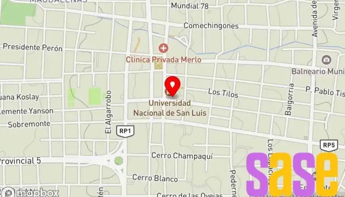 mapa de Electro Merlo - Materiales Eléctricos Tienda de electricidad, Tienda de materiales para la construcción en Merlo