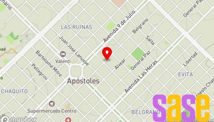 mapa de Electro Misiones Express - Apóstoles Tienda de iluminación, Tienda de electrodomésticos, Tienda de móviles, Tienda de informática, Tienda de electricidad en Apóstoles
