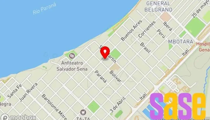mapa de Electro Misiones Neored - Ituzaingo Tienda de electrónica, Tienda de informática, Tienda de artículos para el hogar, Tienda de iluminación, Compañía telefónica en Ituzaingó