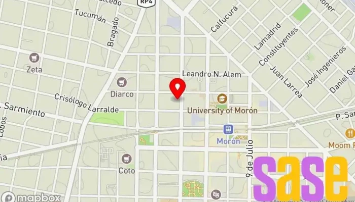 mapa de ELECTRO MORÓN S.R.L. Tienda de electricidad, Proveedor de alarmas de coche, Tienda de componentes electrónicos en Morón