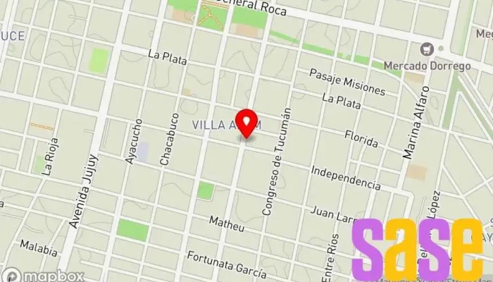 mapa de Electro Motos Comercio en San Miguel de Tucumán
