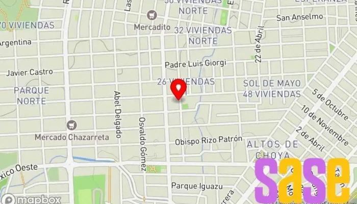 mapa de Electro Norte Tienda de herramientas en San Fernando del Valle de Catamarca