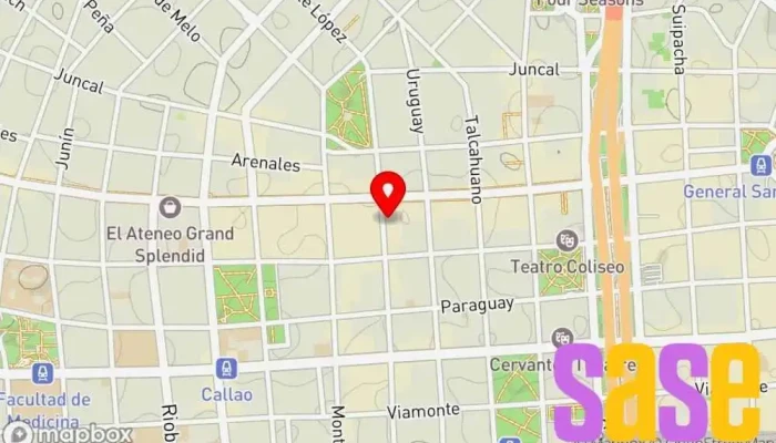 mapa de *Electro Paraná 1065* Materiales de: Electricidad, Iluminación, Ferretería Y Refrigeración Tienda de iluminación, Tienda aire acondicionado, Tienda de electricidad en Cdad. Autónoma de Buenos Aires