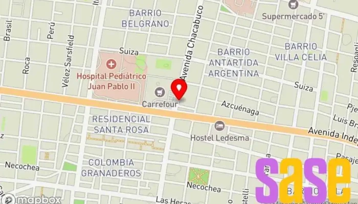 mapa de ELECTRO PUNTO Tienda de iluminación en Corrientes
