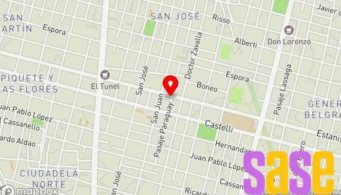 mapa de Electro Repuestos Fidel Tienda de repuestos para automóviles en BEJ