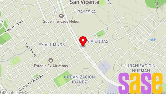 mapa de Electro Rubén Electricista en San Vicente