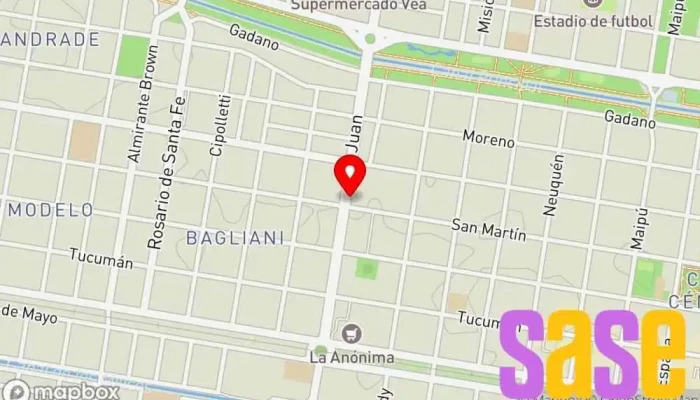 mapa de ELECTRO SAN JUAN Tienda de iluminación en Gral. Roca