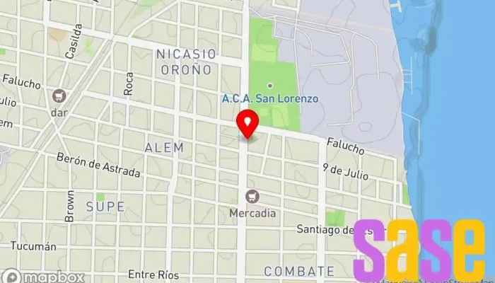 mapa de ELECTRO SAN MARTIN Tienda de electricidad en FNX