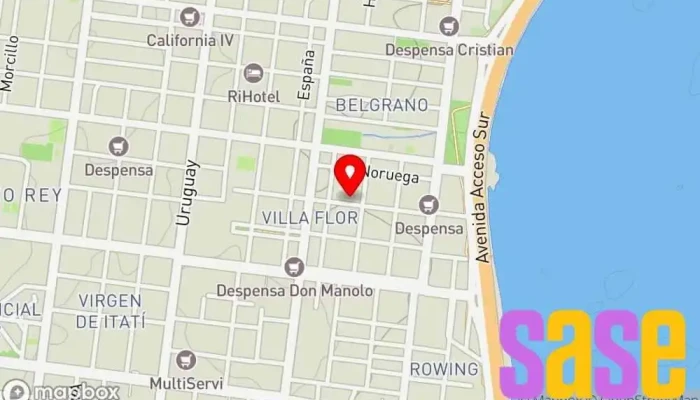 mapa de Electro Servicios JV Electricista en Posadas