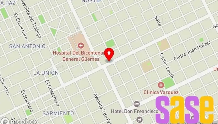 mapa de ELECTRO SHOP Tienda de artículos para el hogar en Juan José Castelli