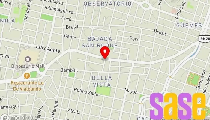 mapa de Electro V.i.r. Tienda de electricidad en Córdoba