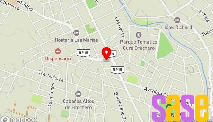mapa de Electro Volt Tienda de electricidad en Villa Cura Brochero