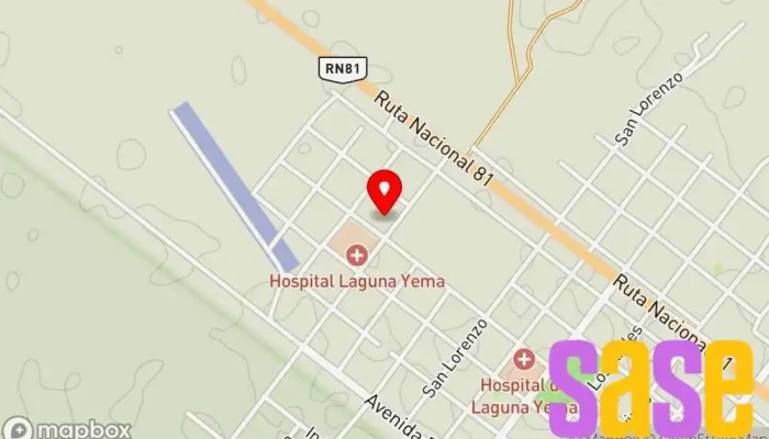 mapa de Electro Yema Tienda de artículos para el hogar en Laguna Yema