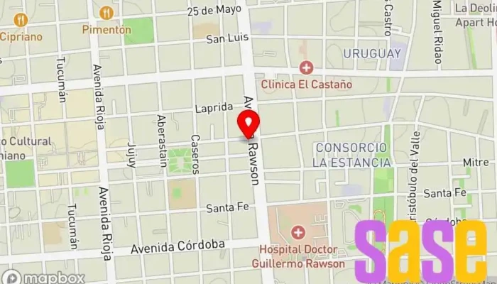 mapa de Electro3 Tienda de baterías para automóvil en San Juan