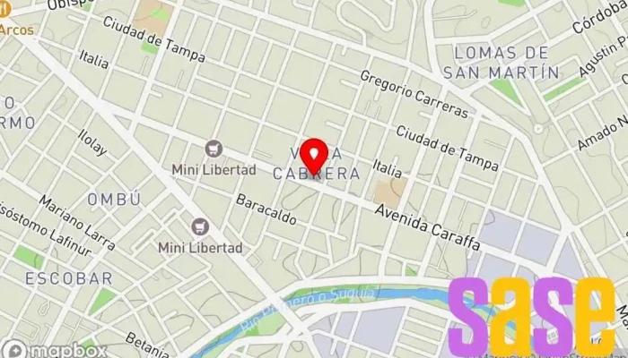 mapa de ElectroAlem Caraffa Tienda de electricidad, Tienda de iluminación en Córdoba