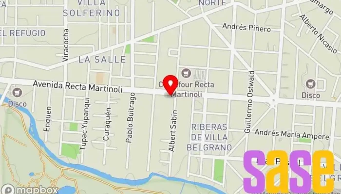 mapa de ElectroAlem Recta Tienda de electricidad, Tienda de iluminación en Córdoba