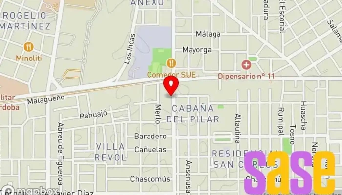mapa de ElectroAlem San Carlos Tienda de electricidad, Tienda de iluminación en Córdoba