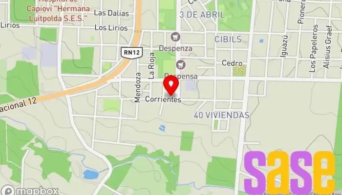 mapa de ElectroCapiovi Soluciones Informaticas y Tecnologicas Tienda de reparación de teléfonos móviles en Capiovi