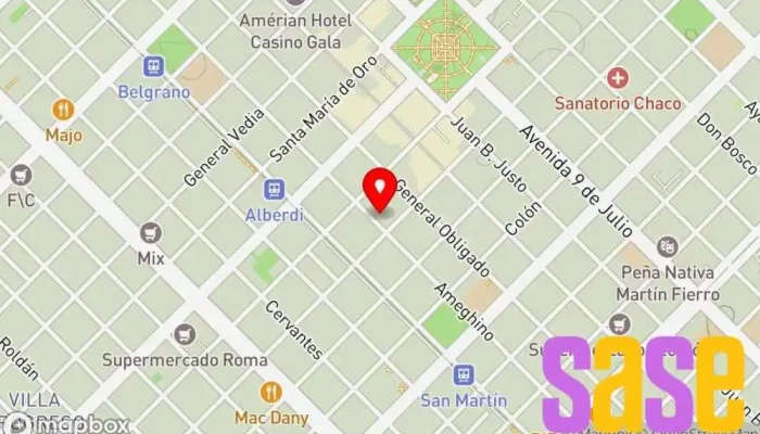 mapa de Electrocentro Electronica Tienda de electrónica en AZC