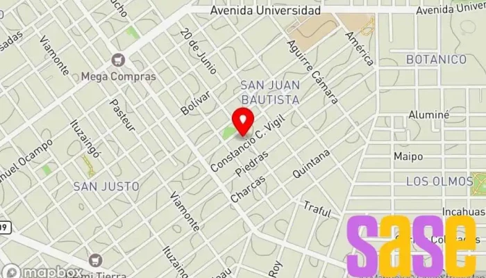 mapa de Electrocity Villa María Electricista en Villa María