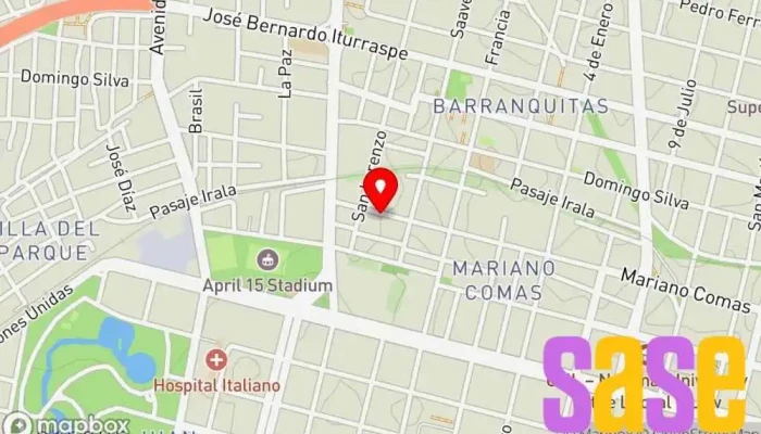 mapa de Electrocomponentes Müller Ingeniero eléctrico, Tienda de componentes electrónicos en Santa Fe de la Vera Cruz