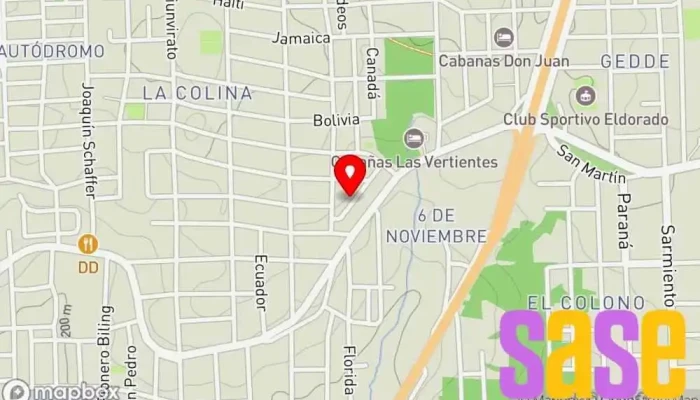 mapa de Electrodiesel Bogado Taller de reparación de automóviles en Eldorado