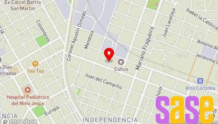 mapa de ELECTRODOCTA Asesor en ingeniería, Ingeniero eléctrico, Ingeniero en Córdoba