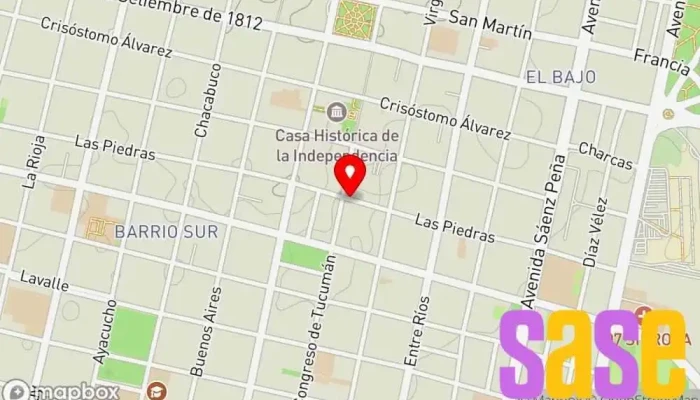 mapa de ElectroGeek Tienda de componentes electrónicos en San Miguel de Tucumán