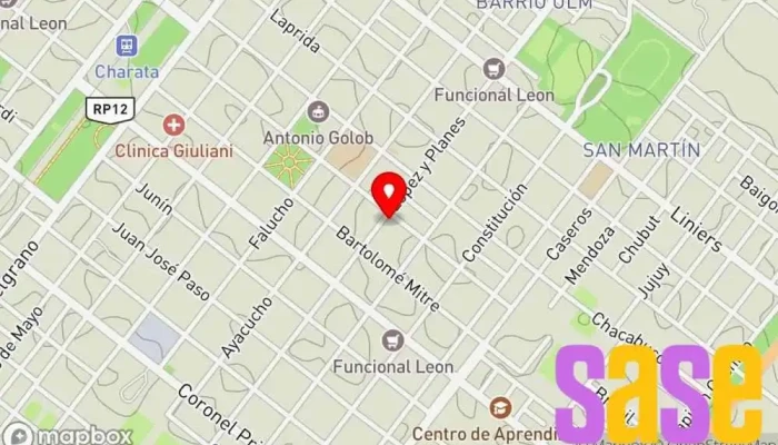 mapa de Electrointegral Tienda de componentes electrónicos, Tienda de alarmas antirrobo, Tienda de iluminación, Proveedor de sistemas de seguridad en Charata