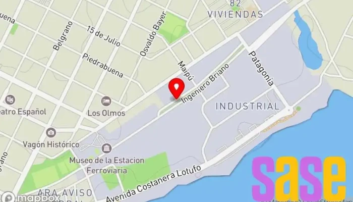 mapa de Electrologic Tienda de electrónica en Puerto Deseado
