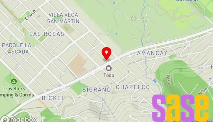 mapa de Electrolum Tienda de electricidad en San Martín de los Andes