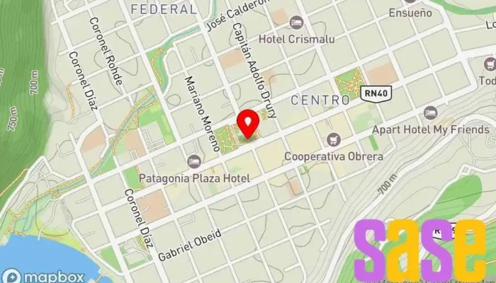 mapa de Electrolum Tienda de electricidad en San Martín de los Andes