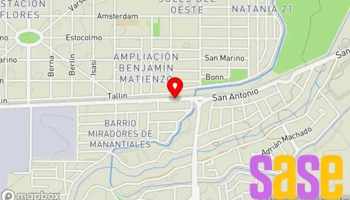 mapa de ElectroManantiales Tienda de electricidad en Córdoba