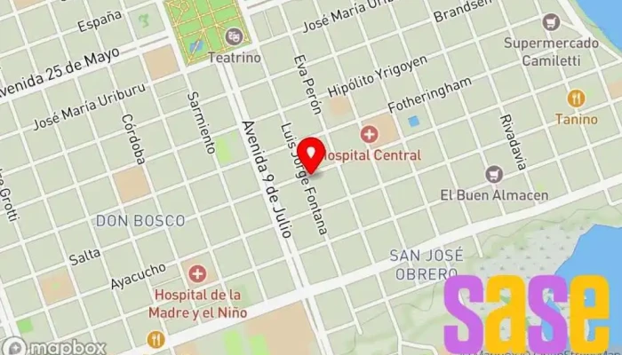 mapa de Electromar srl Tienda de componentes electrónicos, Ferretería, Pinturería en MIX