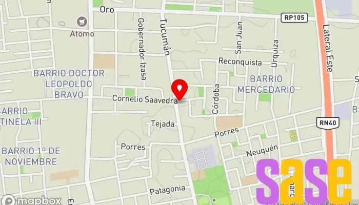 mapa de Electromario Taller mecánico en Chimbas