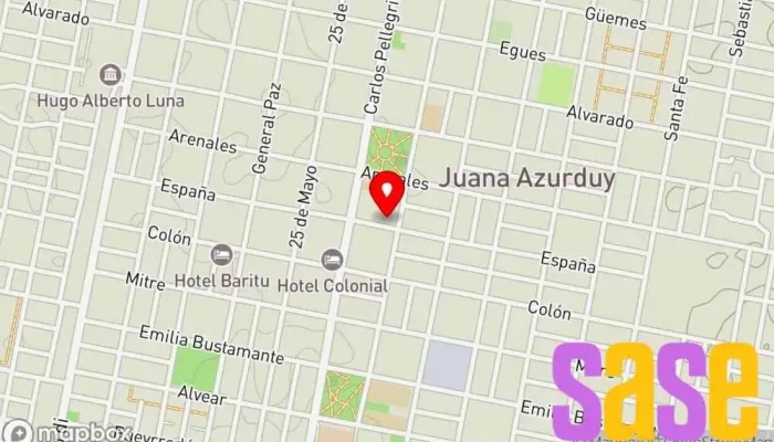 mapa de Electromat Tienda de electricidad en San Ramon de la Nueva Oran