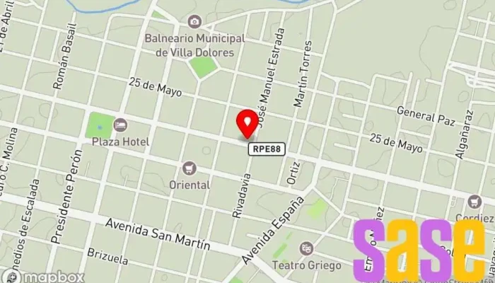 mapa de Electromec Tienda de repuestos para automóviles en Villa Dolores