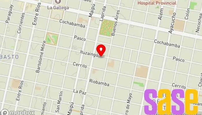 mapa de Electromecánica Aguilar Taller de reparación de automóviles en EEO