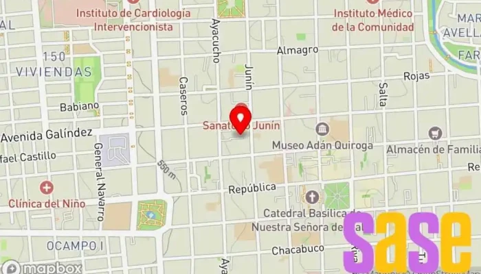 mapa de Electromecanica Arevalo Taller de reparación de automóviles en San Fernando del Valle de Catamarca