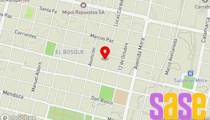 mapa de Electromecánica del NOA Taller de reparación de motores eléctricos, Tienda de motores eléctricos, Taller mecánico en San Miguel de Tucumán