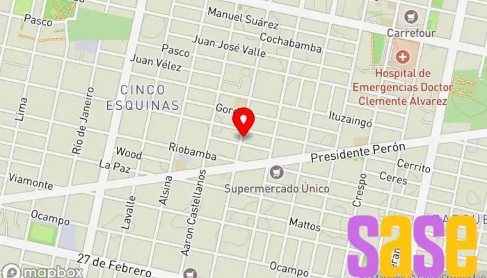mapa de Electromecanica Emi-servicio Tecnico de Lavarropas Automaticos Servicio de reparación de electrodomésticos en Rosario