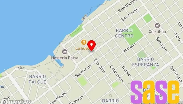 mapa de Electromecánica ERC Taller de automóviles en Paso de la Patria