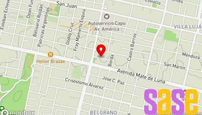 mapa de Electromecanica Lobo Taller mecánico, Taller de reparación de automóviles en San Miguel de Tucumán
