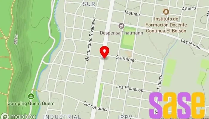 mapa de Electromecanica luciano Taller mecánico en El Bolsón